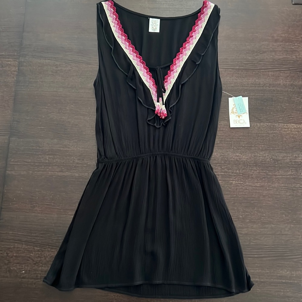 Becca by Rebecca Virtue Swim Coverup Everything But Water Size Medium